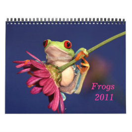 röd synad trädgroda, kalender för grodor 2011