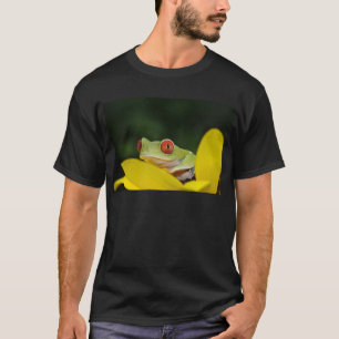 röd synad trädgroda t shirt