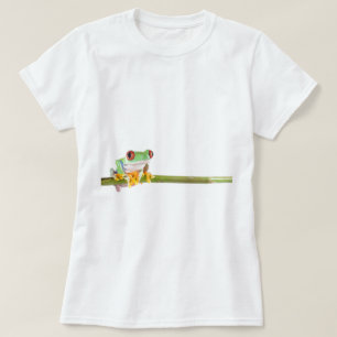 röd synad trädgroda t shirt