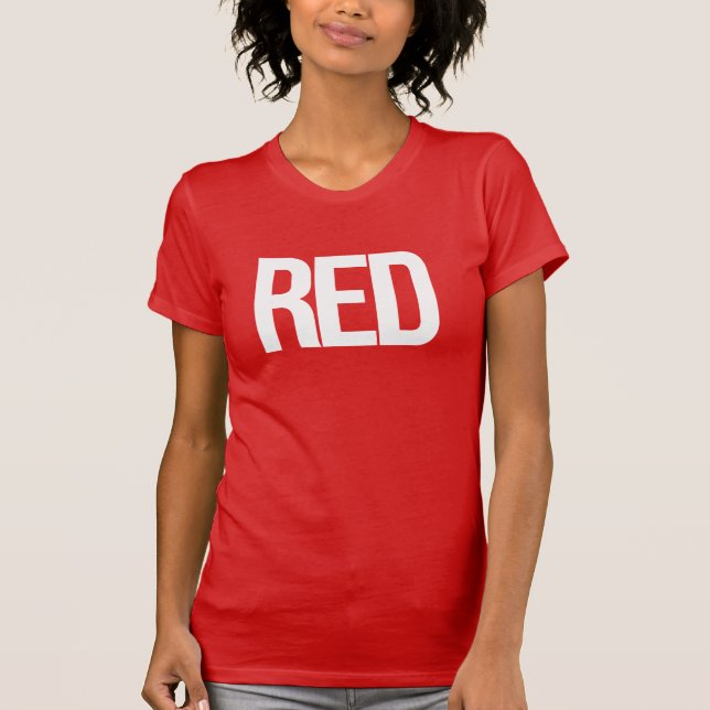 Röd T Shirt (Framsida)