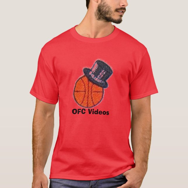 Röd t-skjorta för OFC Tee Shirt (Framsida)