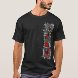 Röd T-tröja v2 för GTO Vert T-shirt