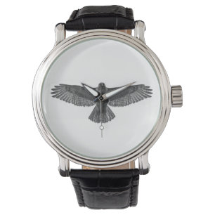 Röd-tailed hök armbandsur