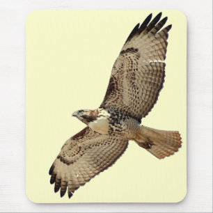 Röd Tailed hök Mousepad Musmatta