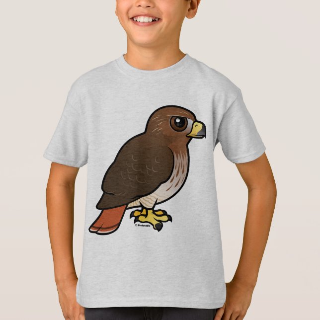 Röd-tailed hök t shirt (Framsida)