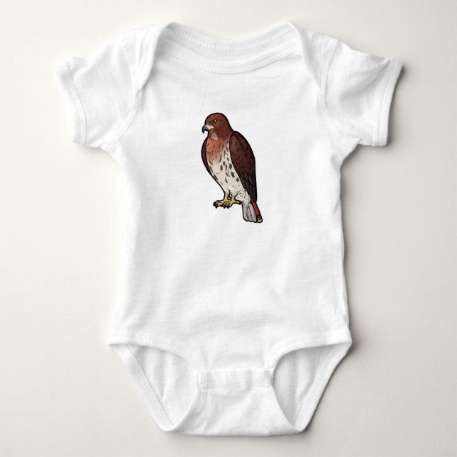 Röd-Tailed hök T-shirt (Framsida)