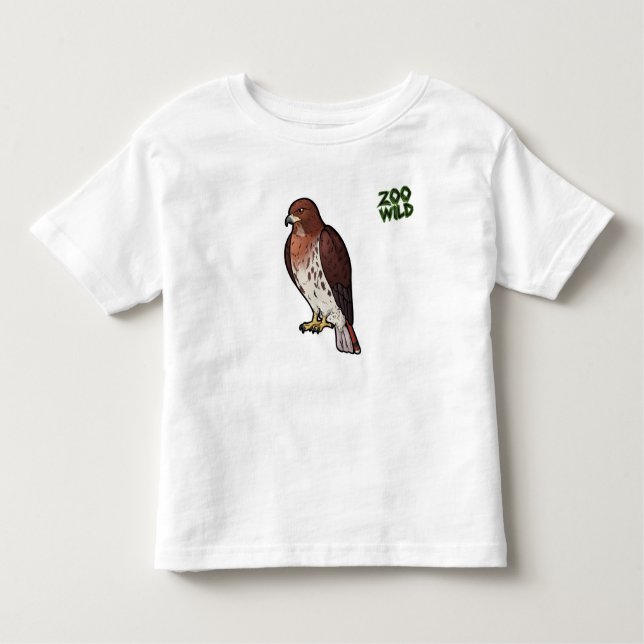 Röd-Tailed hök T Shirt (Framsida)