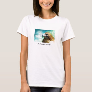 Röd Tailed hökT-tröja Tee Shirt
