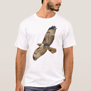 Röd Tailed T-tröja för hökfågeldjurliv T Shirt