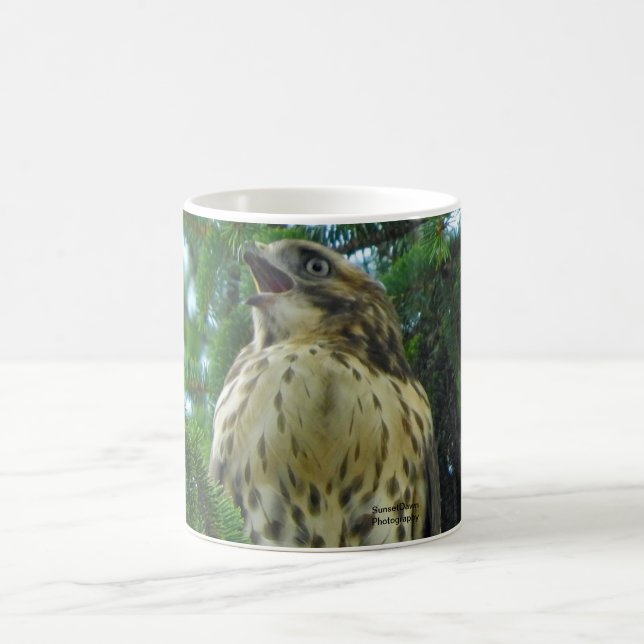 Röd-tailingshajar Kaffemugg (Center)