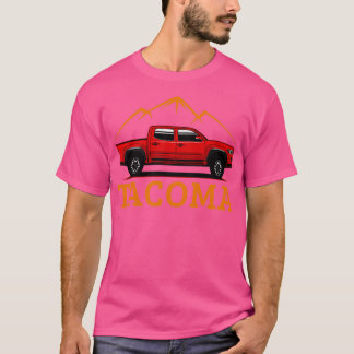 Röd takoma offroad t shirt