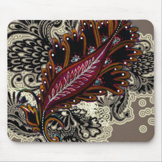 Röd Tapestry Musmatta