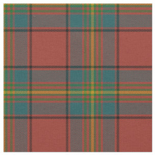 Röd Tartan för skotsk Oliver pläd Tyg