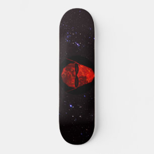 Röd: Tau Ceti Traveler Skateboard Bräda 19,5 Cm