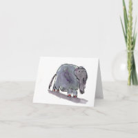 Röd Toed elefant •, Conrad Mazur, ålder 6