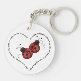 Röd tråd, antika kinesiska ordspråk - Ladybugs