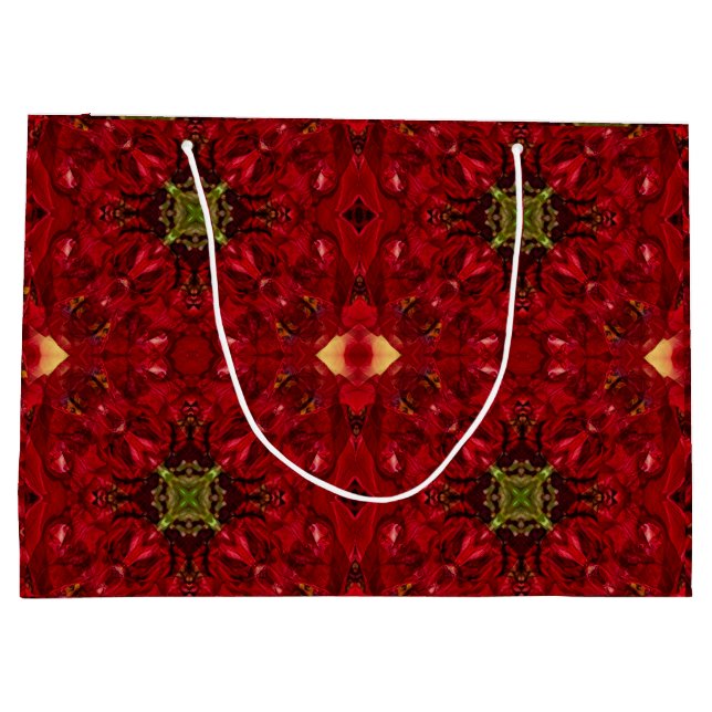 Röd tulip Square (Baksidan)