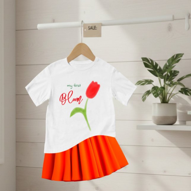 Röd tulpan t shirt (Skapare uppladdad)