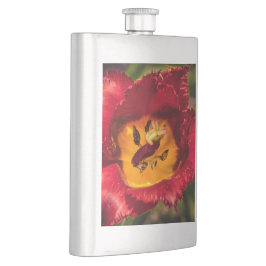 Röd tulpaner fickplunta