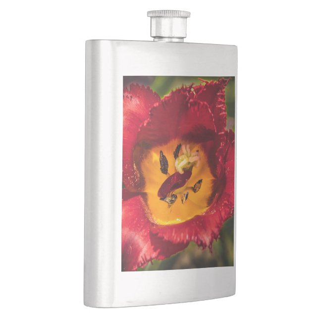 Röd tulpaner fickplunta (Höger)