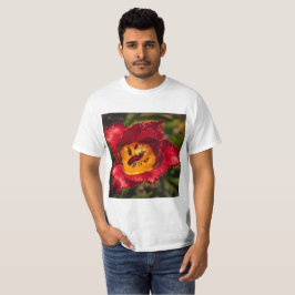 Röd tulpaner t shirt