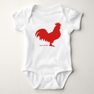 Röd tupp för BBB T Shirt