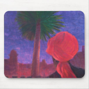 Röd Turbanskymning Jodhpur 2012 Musmatta