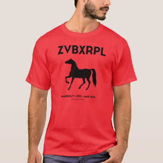 (Röd) unisex- utslagsplats för ZVBXRPL, T Shirt