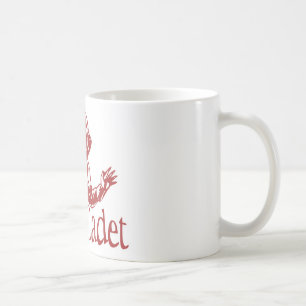 Röd utrymmeCadet Kaffemugg
