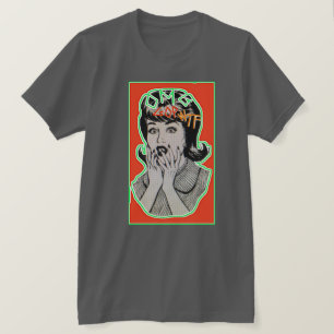 Röd utslagsplats för OMG-GOP WTF Tee