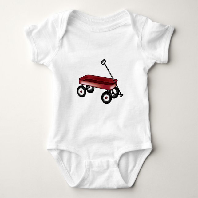Röd vagn tee (Framsida)