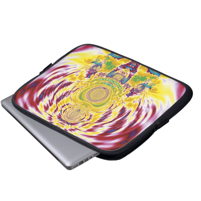 Röd vår laptop sleeve (Framre botten)