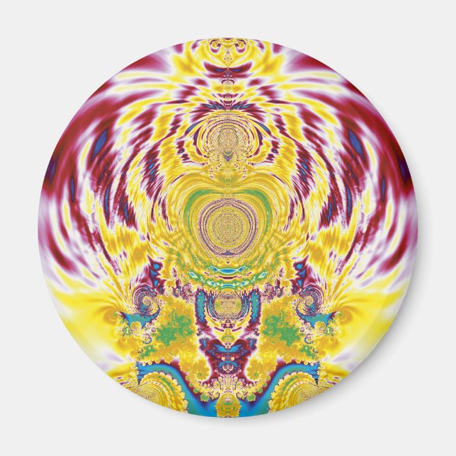 Röd vår magnet (Framsidan)