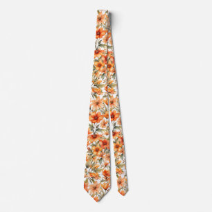 Röd Vild Flowers Watercolor Art Slips