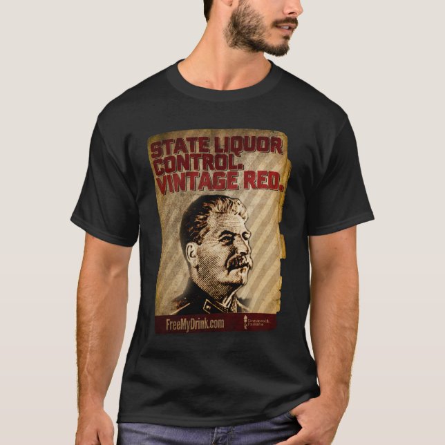 Röd vintage tee shirt (Framsida)
