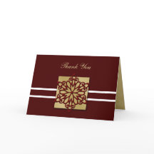 röd vinterbröllop, Tack