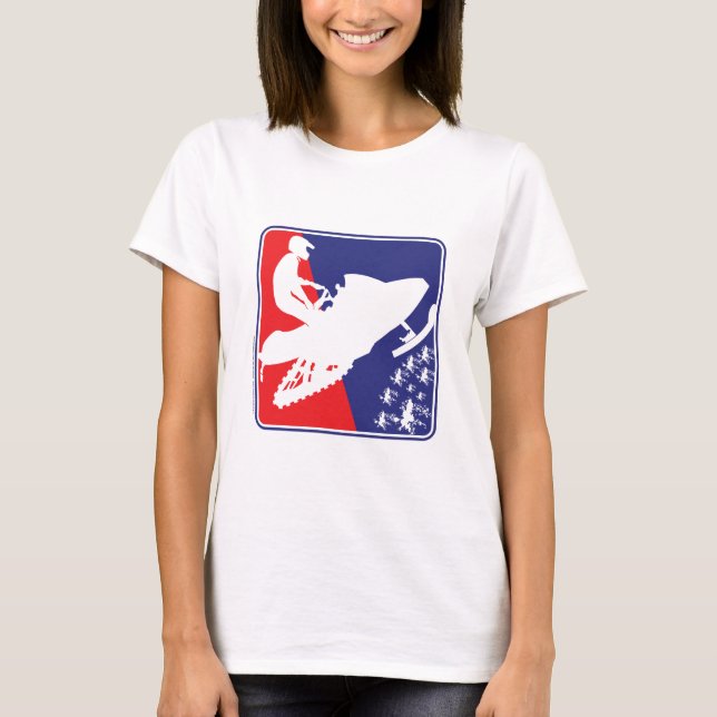 röd-vit-blå-blyhaltig-zazzle tee shirt (Framsida)