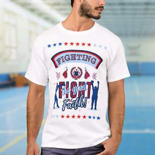 Röd, vit, blå kamp mot Bran Faith T Shirt