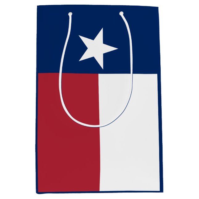 Röd Vit Blå Texas Flagga (Framsidan)