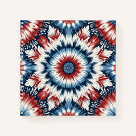 Röd, Vit & Blå Tie-dye