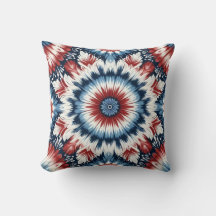 Röd, Vit & Blå Tie-dye