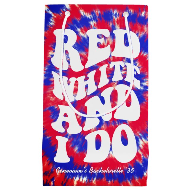 Röd Vit Jag Gör Fjärde Juli Sällskapsresa Tjejbröl (Framsidan)