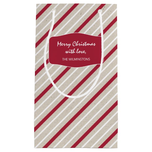 Röd, vit och Beige Rand (Framsidan)