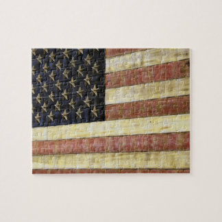 Röd, vit och blå - 8 x 10 tums pussel