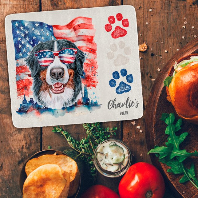 Röd Vit och Blå Berner Sennenhund Godsaker (Skapare uppladdad)