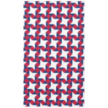 Röd, vit och blå juli Fjärde lappverket Mönster