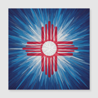 Röd vit och blå New mexico