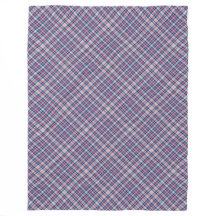Röd Vit och Blå Plaid