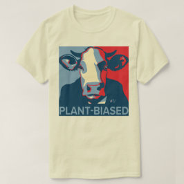 Röd Vit och Blå Popkonst Inspirerad Ko T-shirt