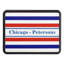 Röd vit och blå randig